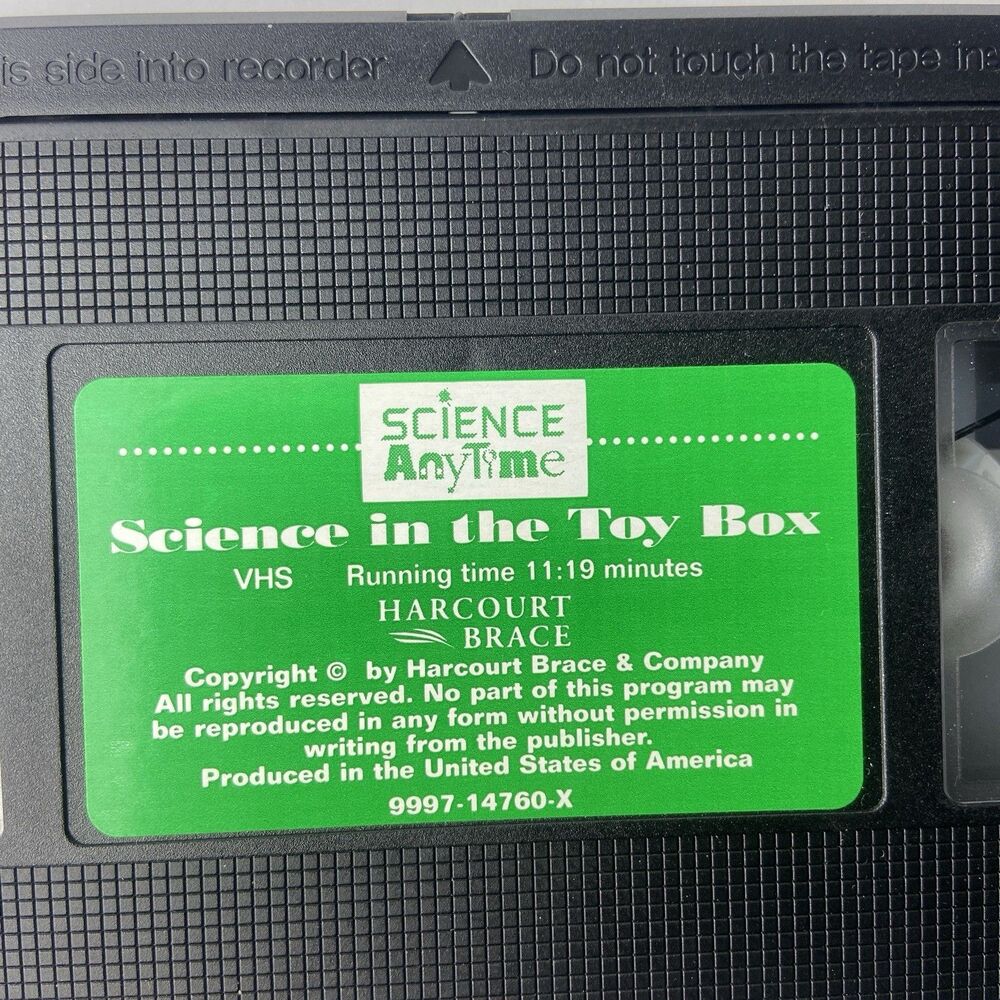Science Anytime VHS Science In The Toy Box Fun With Forces And Motion - Picture 4 of 10